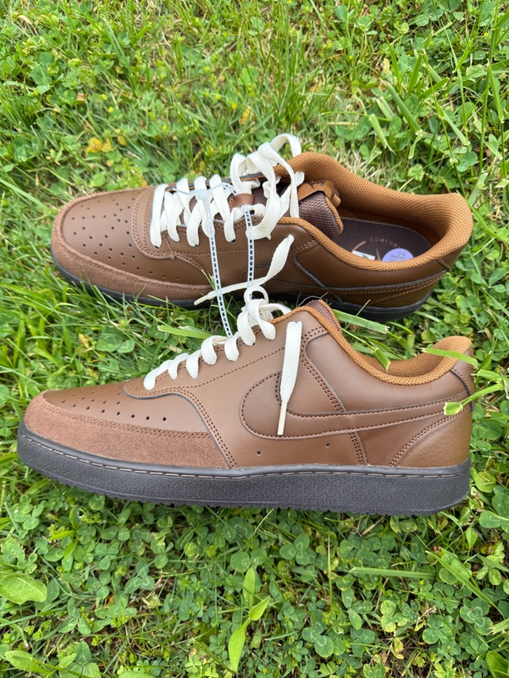 Nike Court Vision Low “Cacao Wow” Brown Black Shoes Men’s Size 11.5 IO8749-299